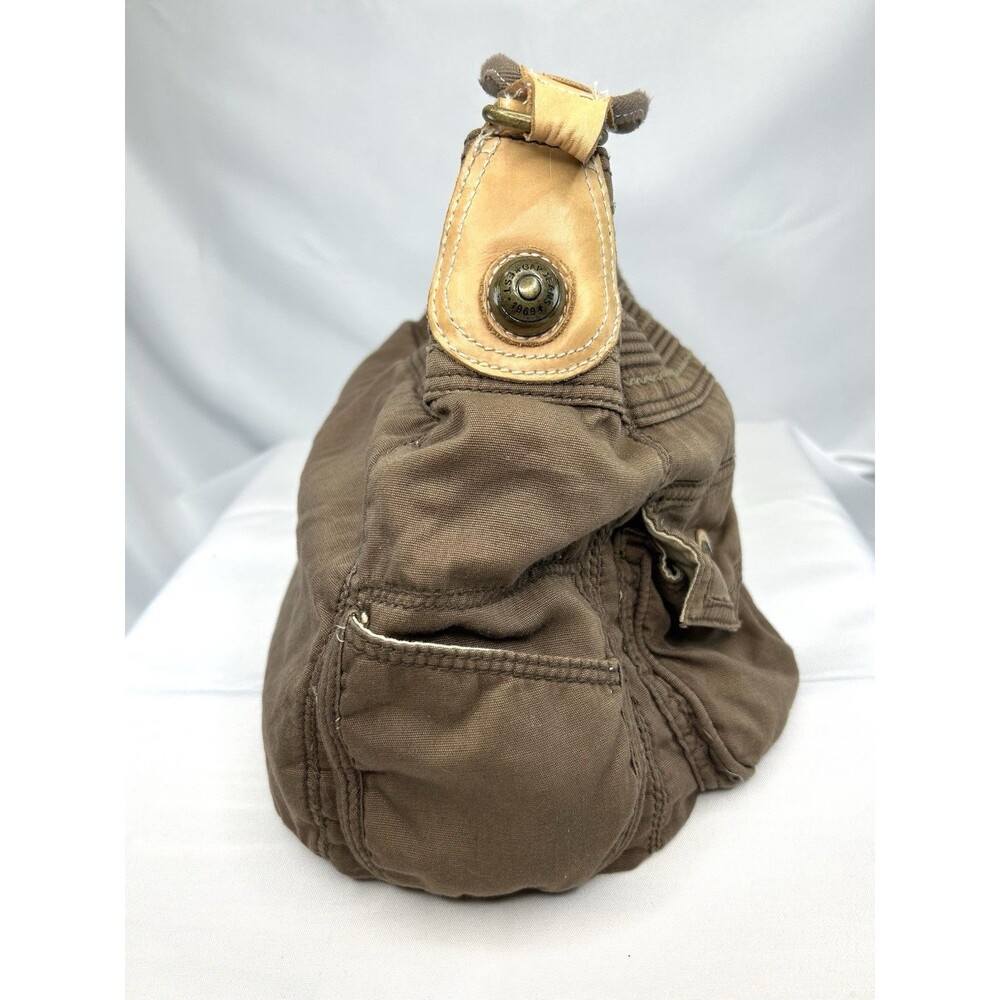Y2K Gap Baguette Shoulder Bag Women’s Brown Lined Handbag Purse - Picture 5 of 11